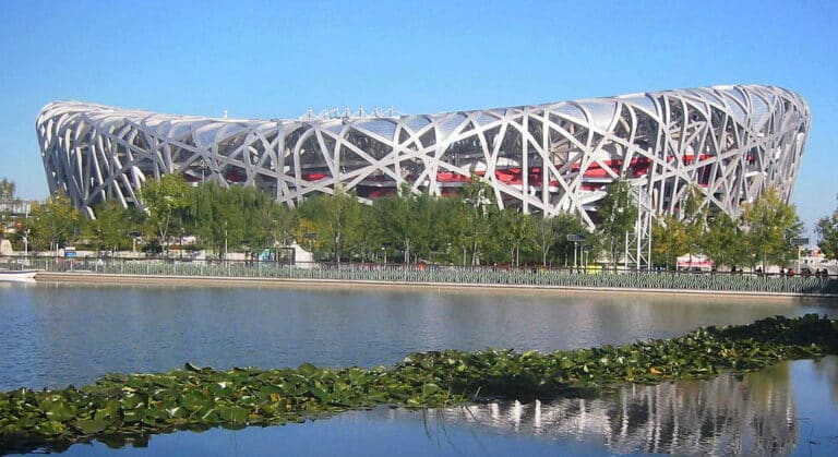 El Estadio Olímpico de Pekín, construido para los Juegos de 2008, costó 460 millones de dólares