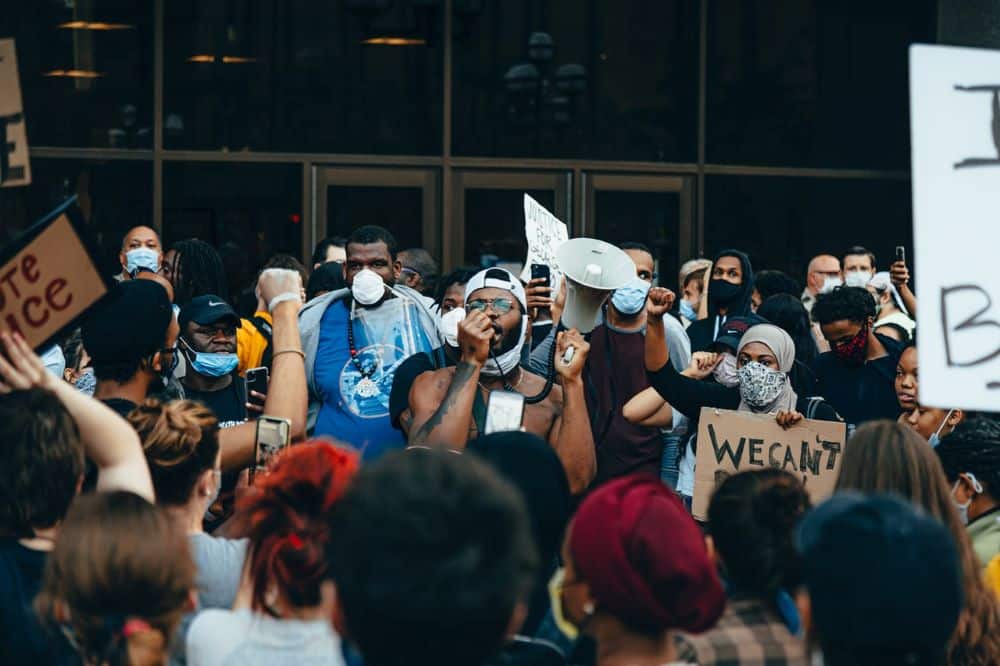 protesta en Minneapolis