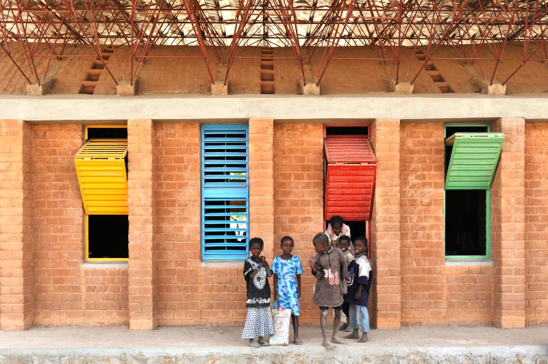 Francis Kéré, escuela primaria en Gando