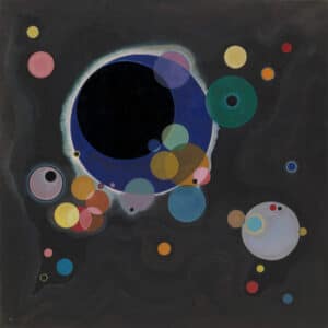 Vasily Kandinsky, Varios círculos (1926) / Solomon R. Guggenheim Founding Collection