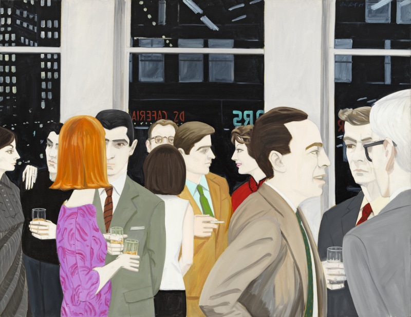 Alex Katz, “The Cocktail Party”, 1965