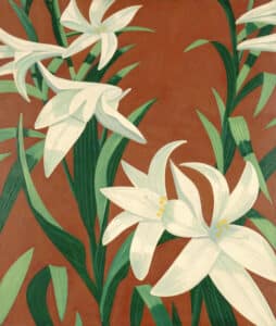 Alex Katz, “White Lilies”, 1966