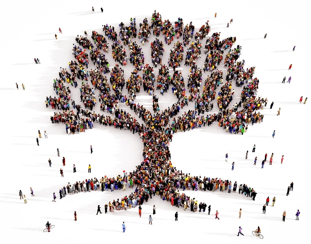 El gran árbol familiar de todos los humanos