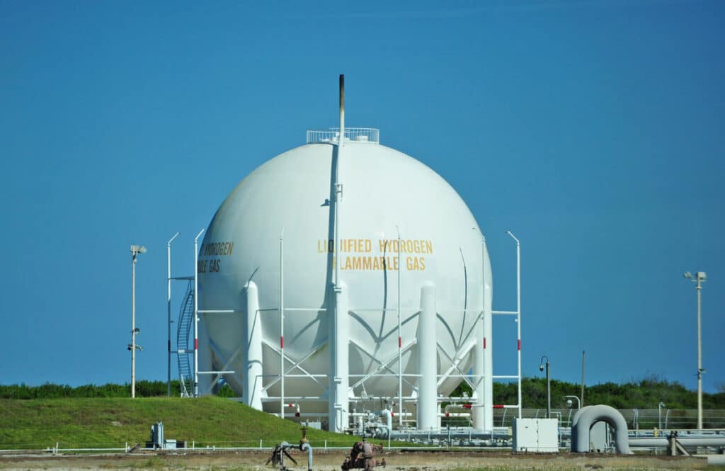 Tanque de hidrógeno