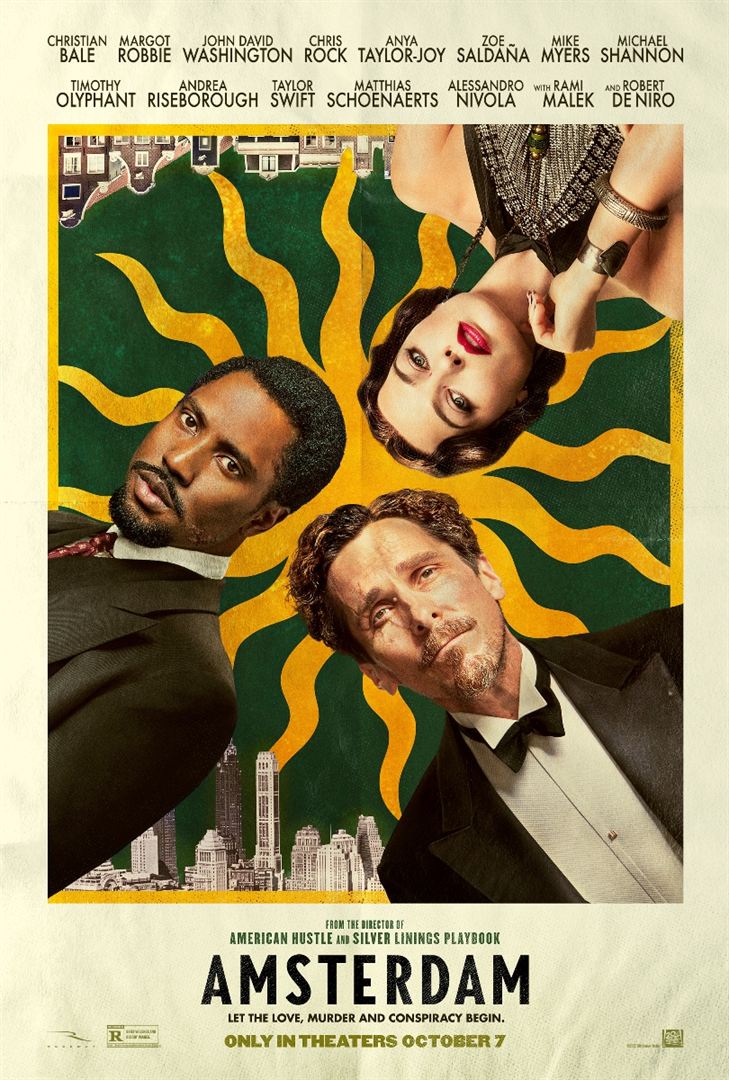 【映画館用両面ポスター】アムステルダム / Amsterdam Ver.A Ámsterdam. Sinopsis y crítica de Ámsterdam