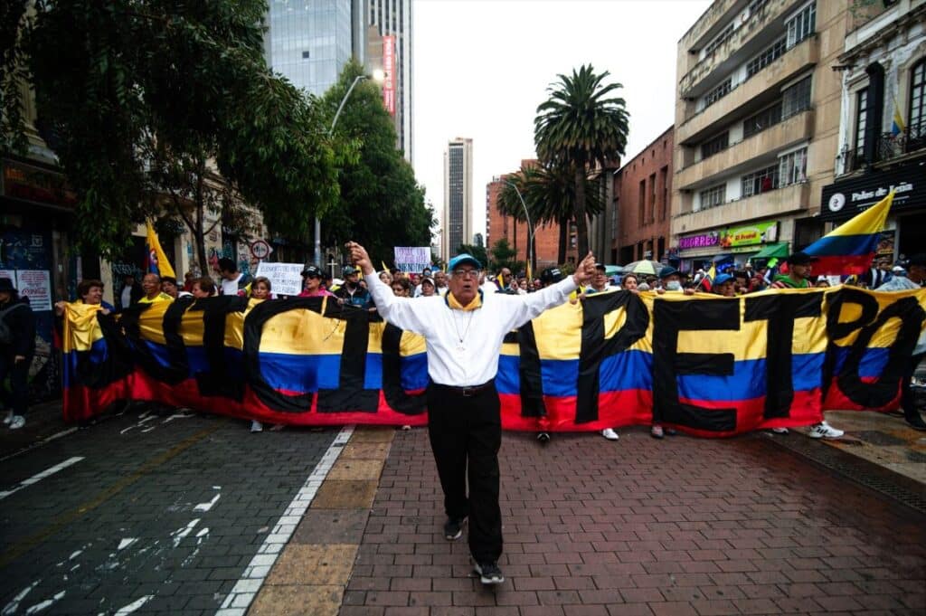 Protestas contra Petro