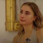 Lily Phillips, en un momento del documental  "I slept with 100 men in one day"