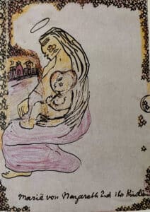 Else Lasker-Schüler, “Maria von Nazareth und ihr Kindlein”
