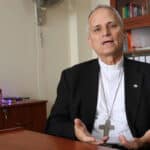 Robert Prevost en 2017, cuando era obispo de Chiclayo (Perú) (foto: Semanario Expresión)