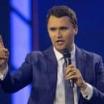 Charlie Kirk, durante un acto de Turning Point USA en Phoenix, el 19-02-2024 (foto: Europa Press / Brian Cahn)