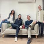 Claudia Arrieta, Enric Chenoll, Javi Fernández, Javi Roca, parte del equipo original de TheNomba