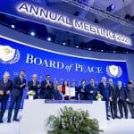 Presentación del Consejo de la Paz en Davos, Suiza (22-1-2026) Foto: Benedikt von Loebell/World Economic Forum/dpa -Europa Press 