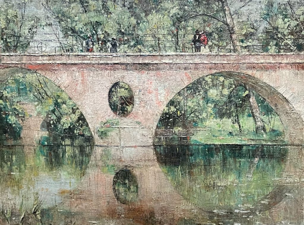 Christian Rohlfs. “El puente Stern en Weimar”