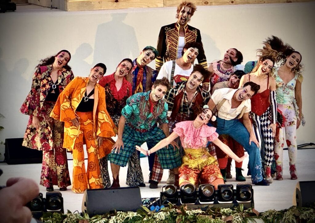 Número de “Godspell” en la vigilia de los jóvenes con el Papa León XIV, Madrid, 6 de junio de 2026