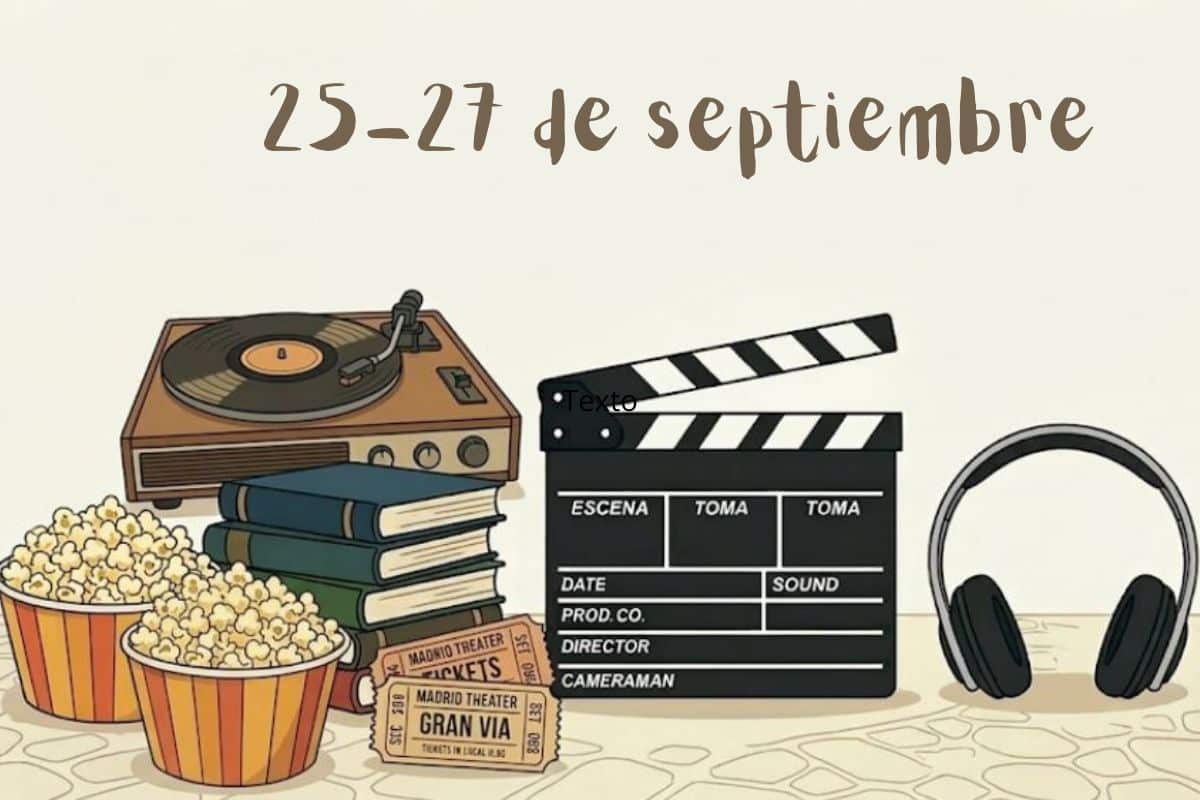 Pistas culturales: qué ver, leer y escuchar (25-27 septiembre)