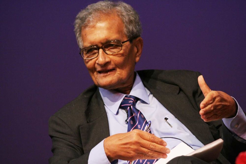 Amartya Sen. CC: Suzanna Finley /Asia Society