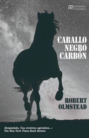 Caballo negro carbón