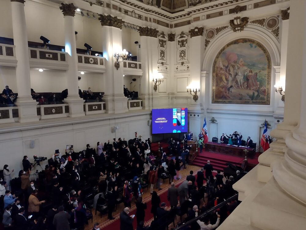 Ceremonia de clausura Convención Constitucional Chile