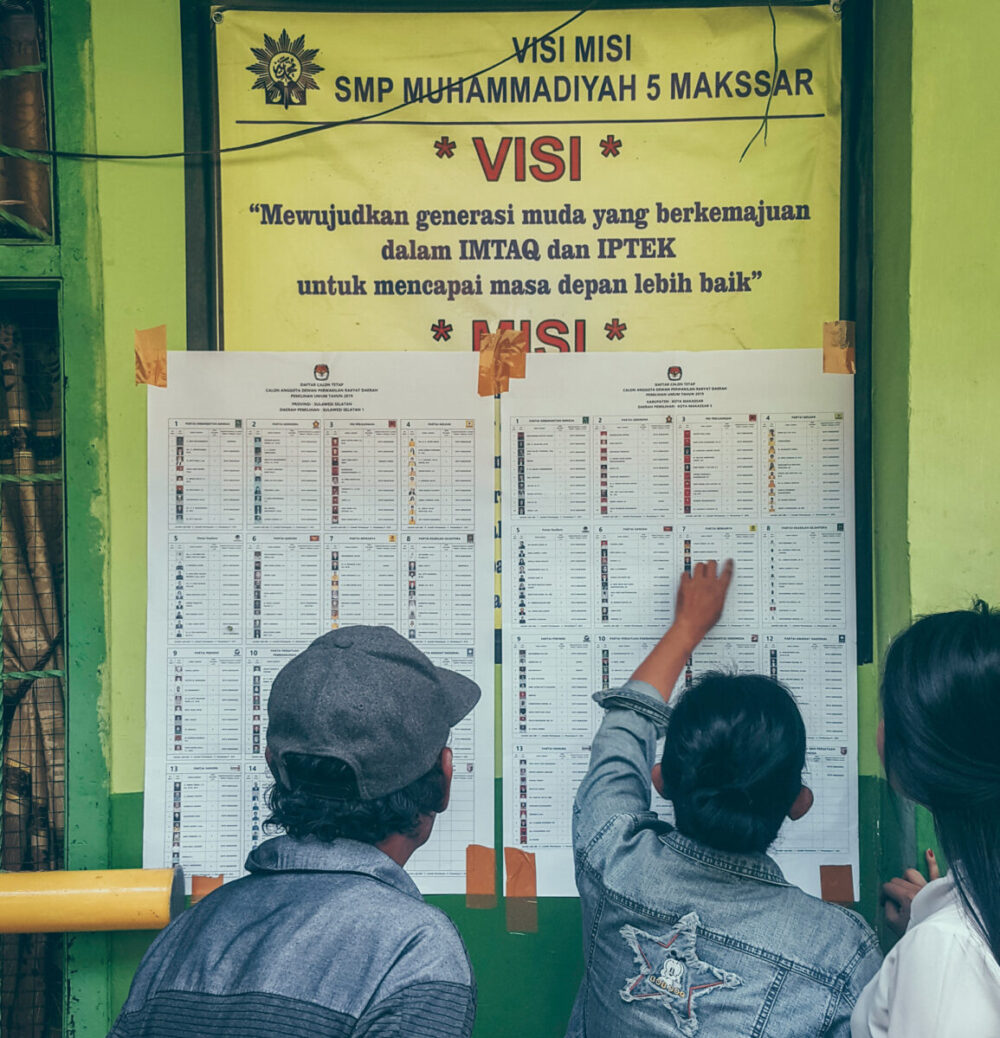 Elecciones en Indonesia (foto: Rio Lecatompessy)