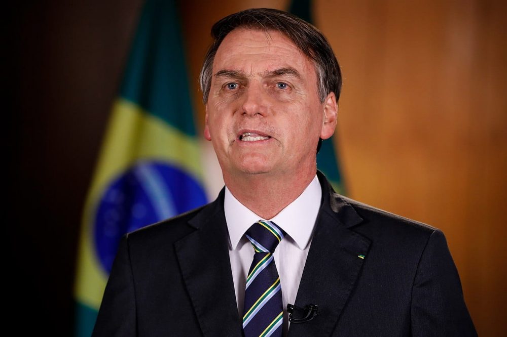 (Brasília - DF, 30/04/2019) Gravação do pronunciamento do Presidente da República, Jair Bolsonaro para o Dia do Trabalhador..Foto: Alan Santos/PR