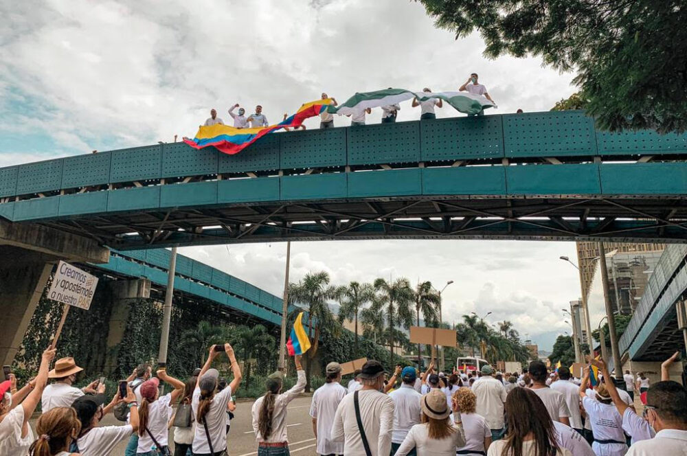 Marcha del Silencio el 30 de mayo de 2021 en Medellín