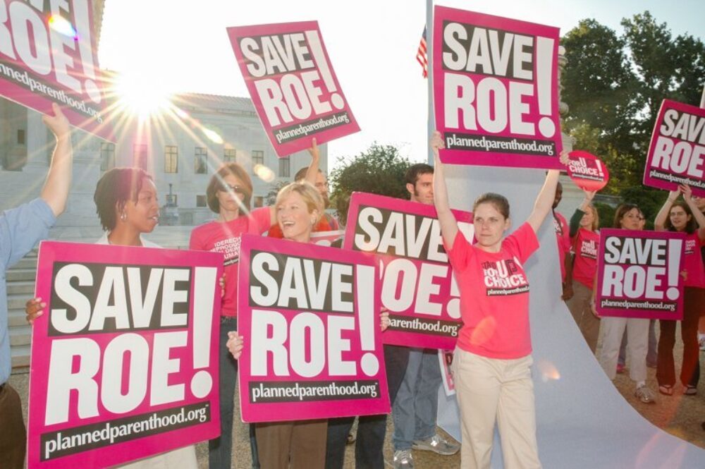 Manifestación en favor de Roe versus Wade, Washington, 2017 (CC Dwain Currier)